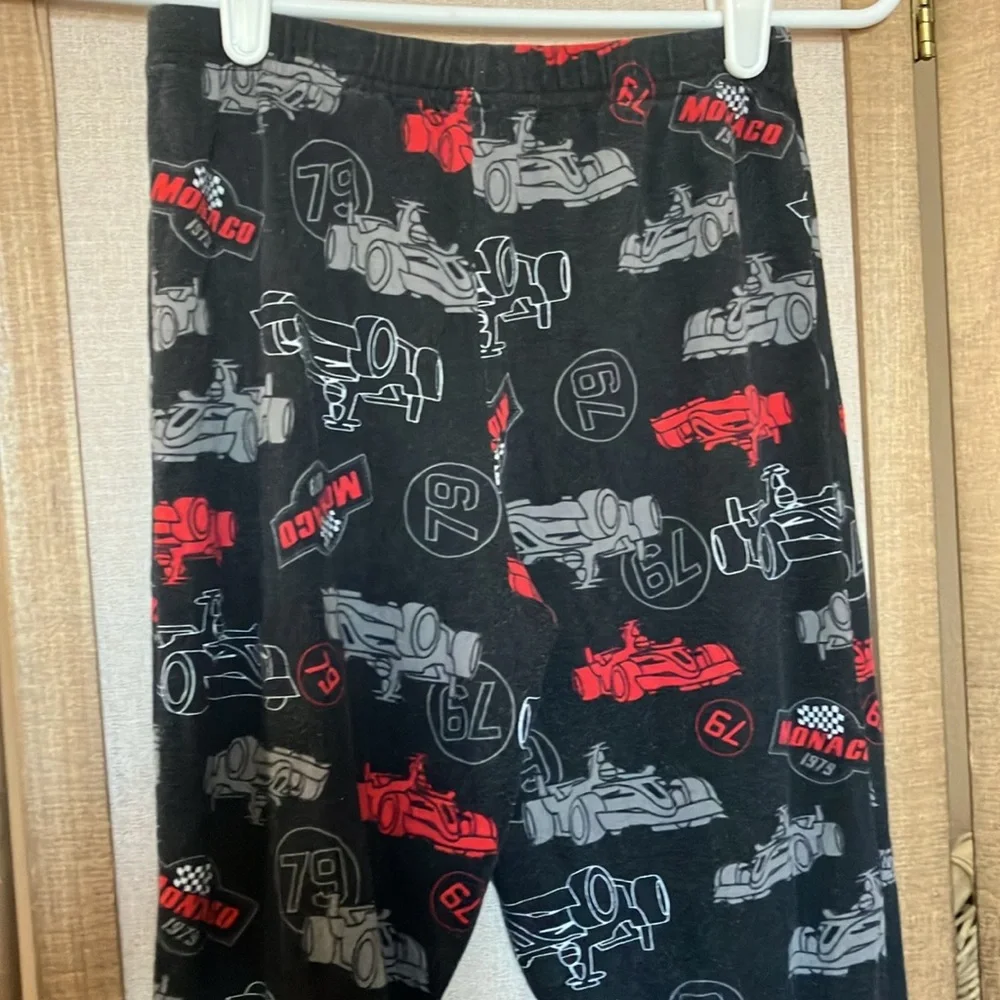 Children’s Black and Red Graphic sleep bottoms 12